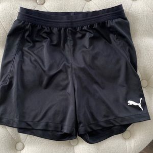 Puma black shorts size xsmall